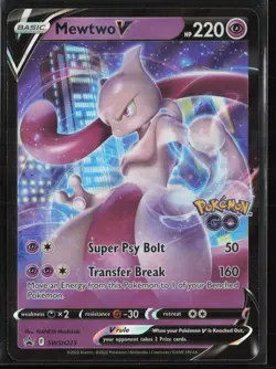 Mewtwo V SWSH223 - SWSH: Sword & Shield Promo Cards - NM - Image 1