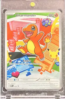 Charmander 038 Mega Evolution Promo Pokemon Card Near Mint - Image 1