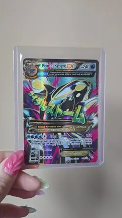 Pokemon TCG Primal Kyogre EX Full Art 149/160 XY Ultra Rare Primal Clash Holo - Image 2