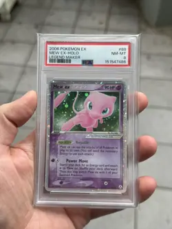 MEW EX HOLO 88/92 LEGEND MAKER POKEMON PSA 8 - NEW CERT - Image 1