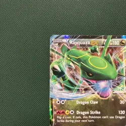 Rayquaza EX 60/108 Holo EX Rare Roaring Skies Pokemon NM - Image 3