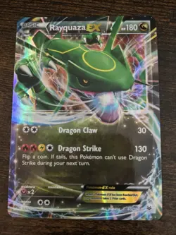 Rayquaza EX 60/108 Roaring Skies - Ultra Rare Full Art Holo -Pokemon TCG- NM - Image 1