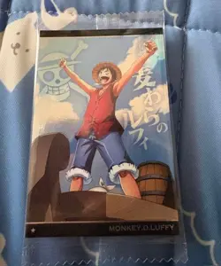 PREORDER Monkey D. Luffy 4-19 Japanese One Piece Wafer Card SEALED - Image 1