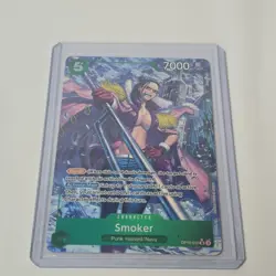 Smoker (Alt Art) OP10-030 SR Royal Blood - ONE PIECE Card Game English Near Mint - Image 1