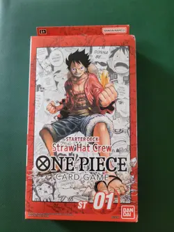 ONE PIECE ENGLISH TCG: (ST-01) STRAW HAT CREW Starter Deck 1 FACTORY SEALED🔥 - Image 1
