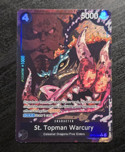 St. Topman Warcury OP13-089 Alt Art One Piece Carrying On His Will Five Elders - Image 1