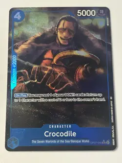 Crocodile - OP07-040 Alt Art Premium Booster -The Best- Vol. 2 ENGLISH NM+ - Image 1