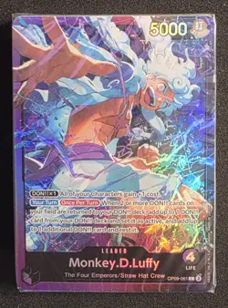 Monkey.D.Luffy OP09-061 One Piece TCG Sealed Deck Only - Image 1