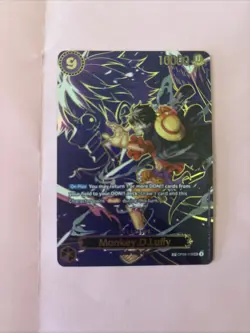 Monkey D. Luffy OP09-119 SEC SP ENG ONE PIECE OP13 Carrying on His Will Alt Art - Image 1