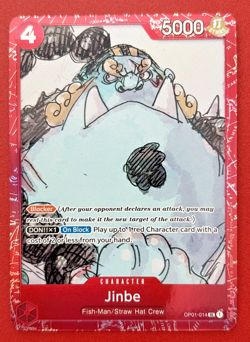 Jinbe (Premium Card Collection -ONE PIECE FILM RED Edition-) OP01-014 One Piece - Image 1