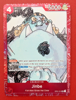Jinbe (Premium Card Collection -ONE PIECE FILM RED Edition-) OP01-014 One Piece - Image 2