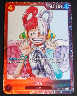 UTA Premium Card Collection ONE PIECE FILM RED Edition OP01-005 One Piece NM - Image 1