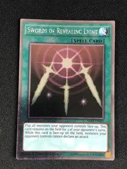 YUGIOH SWORDS OF REVEALING LIGHT NKRT-EN025 PLATINUM - Image 1