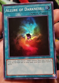 allure of darkness super rare sdid-aep18 yugioh asian english - Image 1