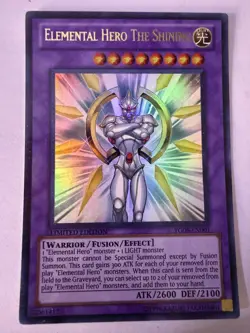 Yu-Gi-Oh! - Elemental HERO The Shining - Ultra - 1st - YG06-EN001 - LP - Image 1