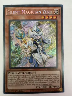 Yugioh - Silent Magician Zero - Secret - 1st - LEDE-EN003 - NM - Image 1