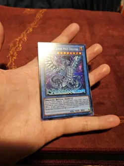 blue eyes chaos max dragon asian english es01-ae018 yugioh prismatic secret rare - Image 3