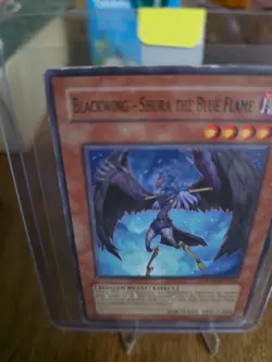 Blackwing - Shura the Blue Flame GLD3-EN025 Limited Edition Common PL + BONUS - Image 2