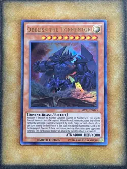 Yugioh Obelisk the Tormentor MVP1-ENSV5 Ultra Rare Limited Edition NM - Image 1