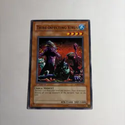 Yu-Gi-Oh! Tribe-Infecting Virus #SD4-EN007 1st Edition NM - Image 1