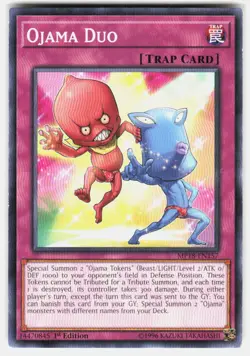 Ojama Duo MP18-EN157 Yu-Gi-Oh 1st Edition Lightly Played - Image 2