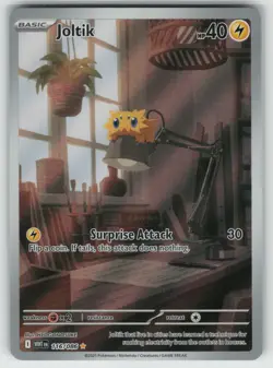 Pokemon Joltik - Illustration Rare Holo SV: White Flare 116/086 NM - Image 1