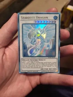 ghost alter Stardust Dragon Duel Power DUPO-EN103 Limited Ultra Rare yugioh card - Image 2