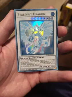 ghost alter Stardust Dragon Duel Power DUPO-EN103 Limited Ultra Rare yugioh card - Image 5