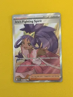 Pokemon TCG Iris's Fighting Spirit 180/159 Secret Rare - Journey Together NM/M - Image 2