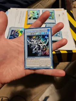 ghost alter slifer the sky dragon sbc1-enh01 speed duel secret sunfaded yugioh - Image 3