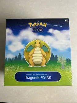 Pokemon GO Dragonite VSTAR Premier Deck Holder Collection 820650870798 - Image 1