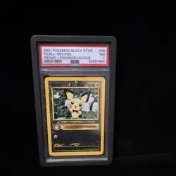 Pichu 35 Black Star Promo Reverse Holo PSA 7 Eng 2001 - Image 1