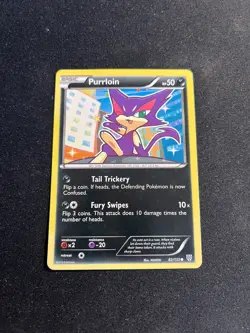 Pokemon Purrloin 82/135 Plasma Storm NM - Image 1