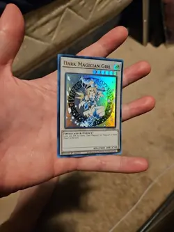 ghost alter Dark Magician Girl ultra rare LDS3-EN082 1st yugioh sunfaded - Image 2