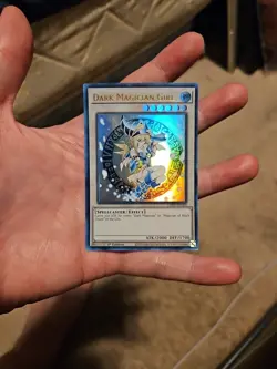 ghost alter Dark Magician Girl ultra rare LDS3-EN082 1st yugioh sunfaded - Image 3