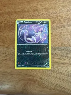 Purrloin RC13/RC25 Holo Legendary Treasures: Radiant Collection Pokemon NM - Image 1