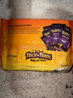 2022 Pokemon TRICK or TRADE 40 MINI Booster Pack Factory Sealed Bag - Image 2