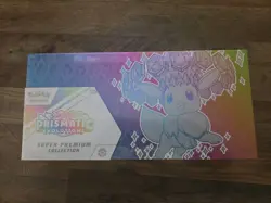 Pokemon TCG Prismatic Evolutions Super-Premium Collection Box English SMALL TEAR - Image 1