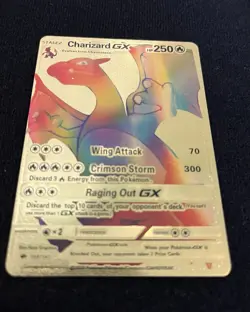 Pokemon Charizard GX Card Wing Attack Crimson Storm, HP 250 - Image 1