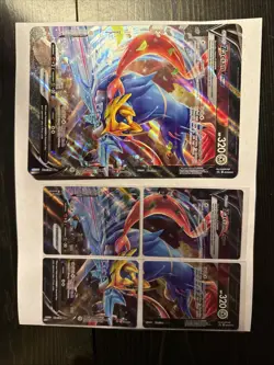 Pokemon TCG - Zacian V Union Jumbo & SWSH163,164,164,166 - Promo Lot - NM - Image 1