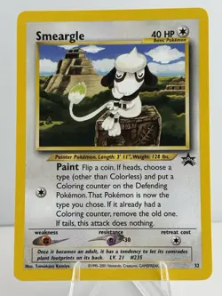 Smeargle 32/53 Wotc Black Star Promo Regular Pokemon NM/LP - Image 1