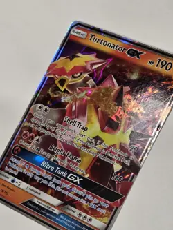 Turtonator GX 18/145 NM Ultra Rare Holo Guardians Rising 2017 Pokemon TCG - Image 3