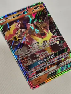Turtonator GX 18/145 NM Ultra Rare Holo Guardians Rising 2017 Pokemon TCG - Image 4