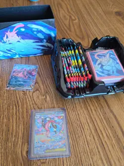 Mega Greninja EX 116/086 Top Chase From Chaos Rising. Pack Fresh, Mag Case - Image 2