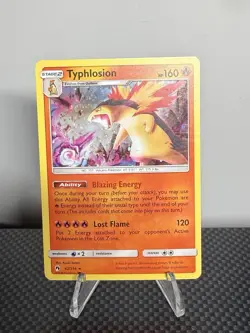TYPHLOSION #42 COSMOS HOLO Pokemon Lost Thunder — Australia Promo - DMAGE - Image 1