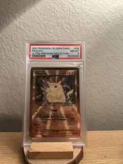 2021 POKEMON CELEBRATIONS ULTRA-PREMIUM COLLECTION #58 PIKACHU PSA 8 NM-MT - Image 5