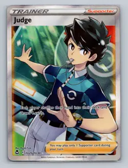 Pokemon SWSH12: Silver Tempest Trainer Gallery #TG25/TG30 Judge - Image 1