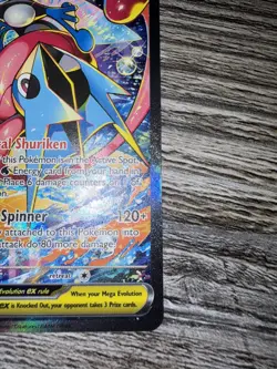 Mega Greninja EX SIR 116/086 Chaos Rising | Pokemon TCG English - Image 4