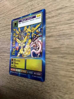 Digimon the Movie (2000) The Miracle 4 DM-02 Holo Promo TCG Digi Battle Card - Image 2