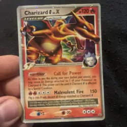 Charizard G Level X Pokemon Card DP45 Promo Rare Holofoil - Image 1
